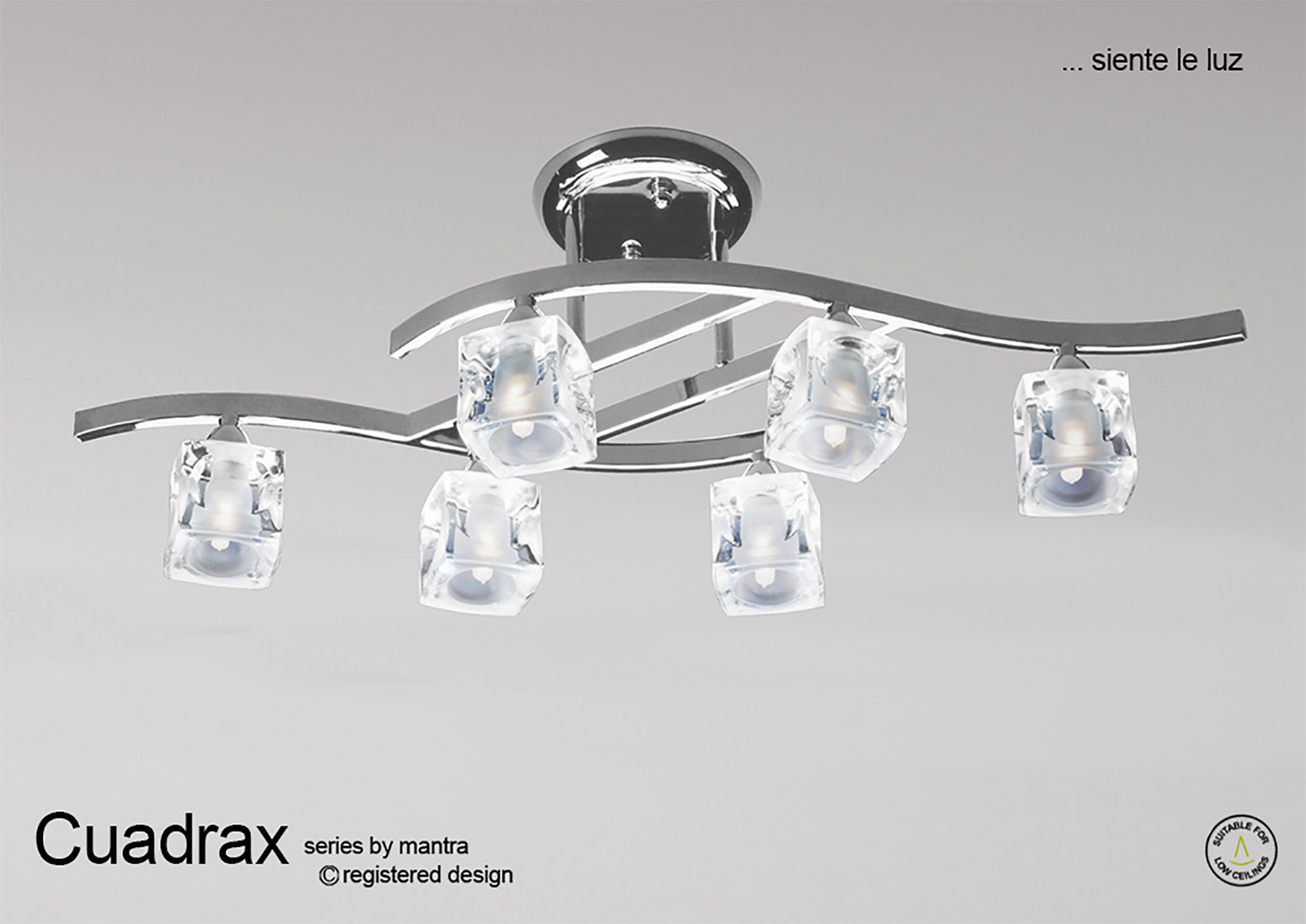 Cuadrax SN Ceiling Lights Mantra Contemporary Ceiling Lights Cuadrax SN Ceiling Lights Mantra Contemporary Ceiling Lights